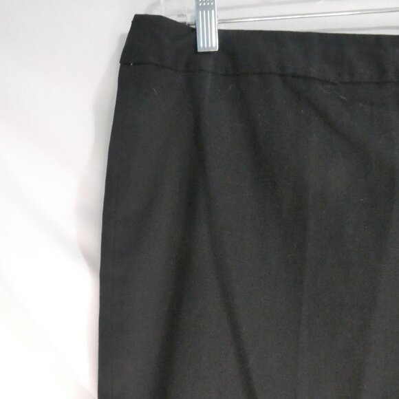 RAFAELLA | size 12 | Classic Black Dress Pants / Trousers | Side Zip Closure - Picture 3 of 16